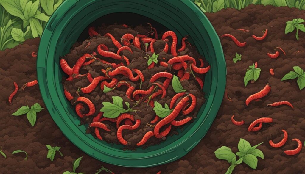 How many worms should you start with for composting?