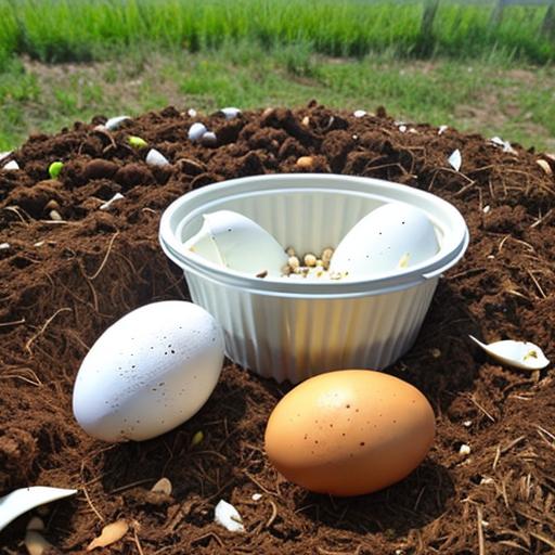 Make sure to add egg shells to worm composting bin