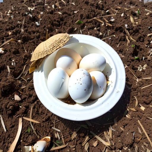 Red Wigglers for Composting - using eggshells 