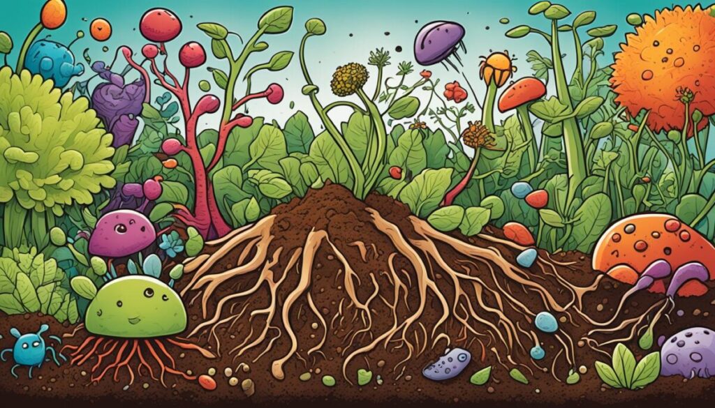 feeding microbes for your garden